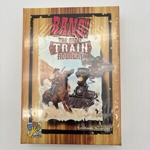 BANG! The Great Train Robbery - Board Game Expansion DV Giochi ITA. New Sealed.